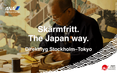 En ny era för resor mellan Sverige och Japan